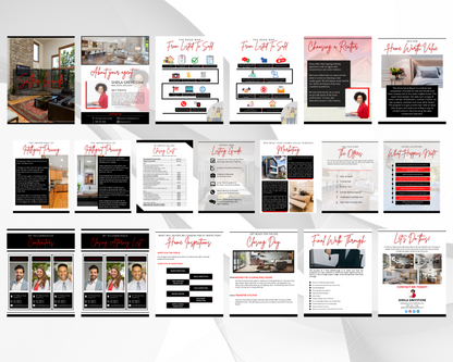 Home Sellers Guide | Real Estate Handout | Real Estate Print | Realtor Information | Real Estate Marketing | Instant Download