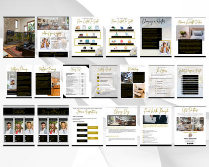 Home Sellers Guide | Real Estate Handout | Real Estate Print | Realtor Information | Real Estate Marketing | Instant Download