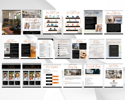 Home Sellers Guide | Real Estate Handout | Real Estate Print | Realtor Information | Real Estate Marketing | Instant Download