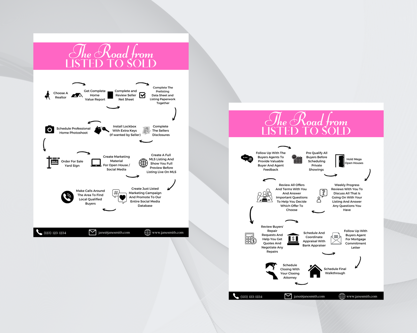 Home Sellers Guide | Real Estate Handout | Real Estate Print | Realtor Information | Real Estate Marketing | Instant Download