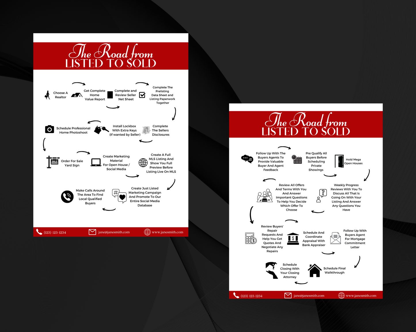 Home Sellers Guide | Real Estate Handout | Real Estate Print | Realtor Information | Real Estate Marketing | Instant Download