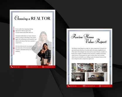 Home Sellers Guide | Real Estate Handout | Real Estate Print | Realtor Information | Real Estate Marketing | Instant Download