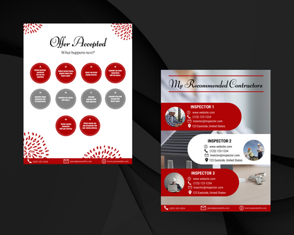 Home Sellers Guide | Real Estate Handout | Real Estate Print | Realtor Information | Real Estate Marketing | Instant Download