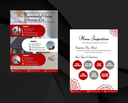 Home Sellers Guide | Real Estate Handout | Real Estate Print | Realtor Information | Real Estate Marketing | Instant Download