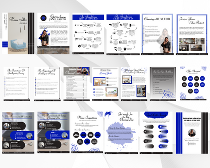 Home Sellers Guide | Real Estate Handout | Real Estate Print | Realtor Information | Real Estate Marketing | Instant Download