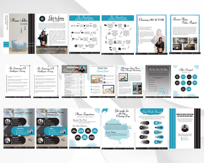 Home Sellers Guide | Real Estate Handout | Real Estate Print | Realtor Information | Real Estate Marketing | Instant Download