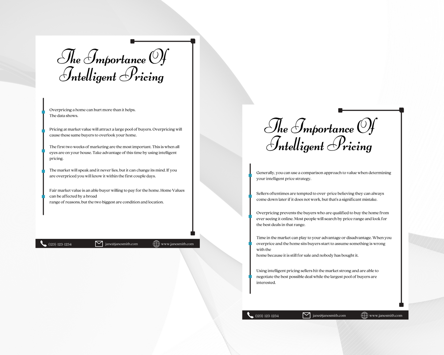 Home Sellers Guide | Real Estate Handout | Real Estate Print | Realtor Information | Real Estate Marketing | Instant Download