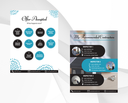 Home Sellers Guide | Real Estate Handout | Real Estate Print | Realtor Information | Real Estate Marketing | Instant Download