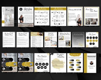 Home Sellers Guide | Real Estate Handout | Real Estate Print | Realtor Information | Real Estate Marketing | Instant Download