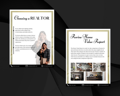 Home Sellers Guide | Real Estate Handout | Real Estate Print | Realtor Information | Real Estate Marketing | Instant Download