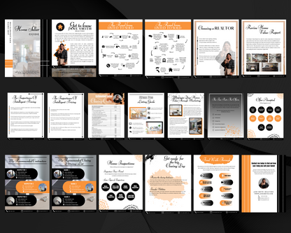 Home Sellers Guide | Real Estate Handout | Real Estate Print | Realtor Information | Real Estate Marketing | Instant Download