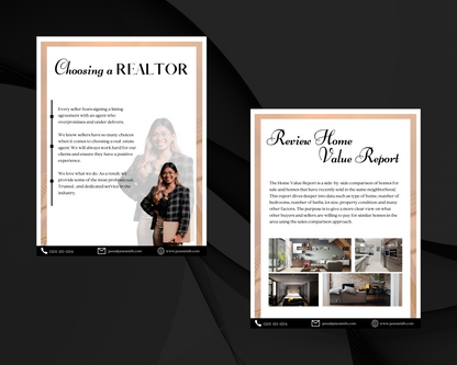 Home Sellers Guide | Real Estate Handout | Real Estate Print | Realtor Information | Real Estate Marketing | Instant Download