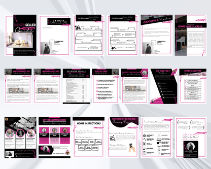 Home Sellers Guide | Real Estate Handout | Real Estate Print | Realtor Information | Real Estate Marketing | Instant Download