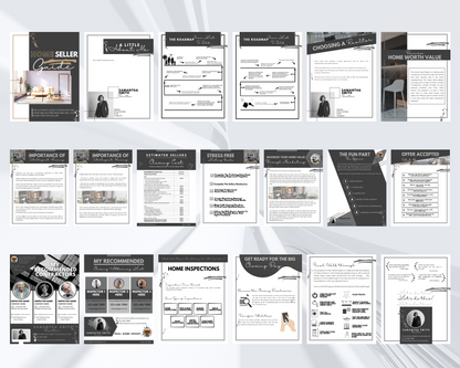 Home Sellers Guide | Real Estate Handout | Real Estate Print | Realtor Information | Real Estate Marketing | Instant Download