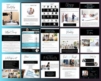 Home Sellers Guide | Real Estate Handout | Real Estate Print | Realtor Information | Real Estate Marketing | Instant Download