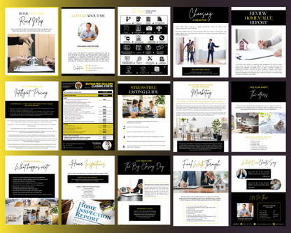 Home Sellers Guide | Real Estate Handout | Real Estate Print | Realtor Information | Real Estate Marketing | Instant Download
