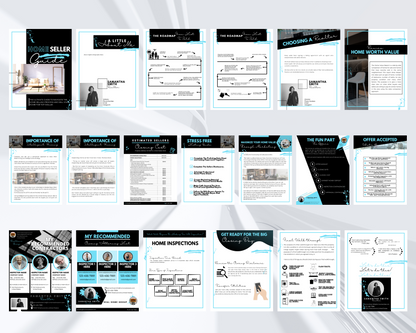 Home Sellers Guide | Real Estate Handout | Real Estate Print | Realtor Information | Real Estate Marketing | Instant Download