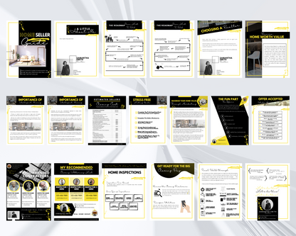 Home Sellers Guide | Real Estate Handout | Real Estate Print | Realtor Information | Real Estate Marketing | Instant Download