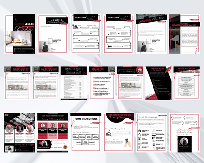Home Sellers Guide | Real Estate Handout | Real Estate Print | Realtor Information | Real Estate Marketing | Instant Download