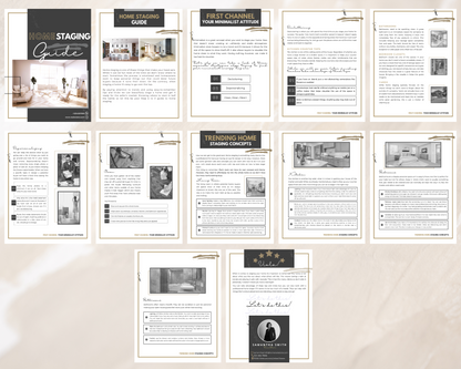 Home Staging Guide | Home Seller Guide | Listing Guide | Real Estate Guide| Real Estate Marketing | Instant Download