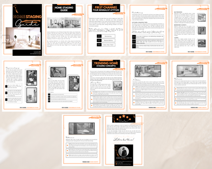 Home Staging Guide | Home Seller Guide | Listing Guide | Real Estate Guide | Real Estate Marketing | Instant Download