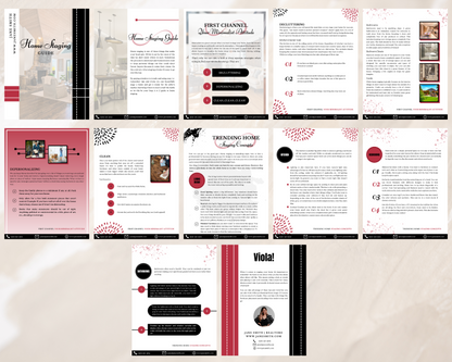 Home Staging Guide | Home Seller Guide | Listing Guide | Real Estate Guide | Real Estate Marketing | Instant Download