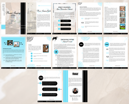 Home Staging Guide | Home Seller Guide | Listing Guide | Real Estate Guide | Real Estate Marketing | Instant Download