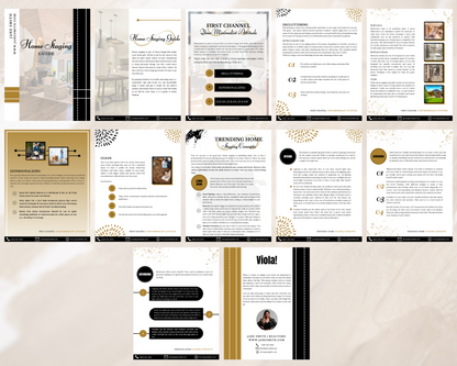 Home Staging Guide | Home Seller Guide | Listing Guide | Real Estate Guide | Real Estate Marketing | Instant Download