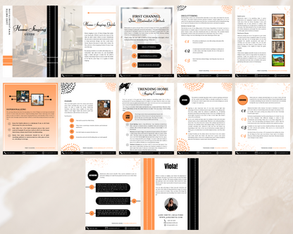 Home Staging Guide | Home Seller Guide | Listing Guide | Real Estate Guide | Real Estate Marketing | Instant Download