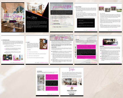 Home Staging Guide | Home Seller Guide | Listing Guide | Real Estate Guide | Real Estate Marketing | Instant Download