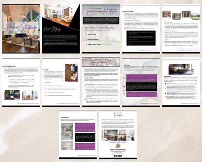 Home Staging Guide | Home Seller Guide | Listing Guide | Real Estate Guide | Real Estate Marketing | Instant Download