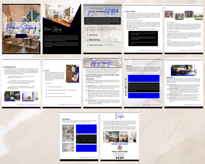 Home Staging Guide | Home Seller Guide | Listing Guide | Real Estate Guide | Real Estate Marketing | Instant Download