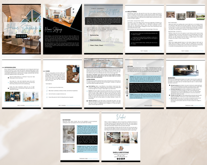 Home Staging Guide | Home Seller Guide | Listing Guide | Real Estate Guide | Real Estate Marketing | Instant Download