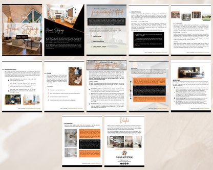 Home Staging Guide | Home Seller Guide | Listing Guide | Real Estate Guide | Real Estate Marketing | Instant Download