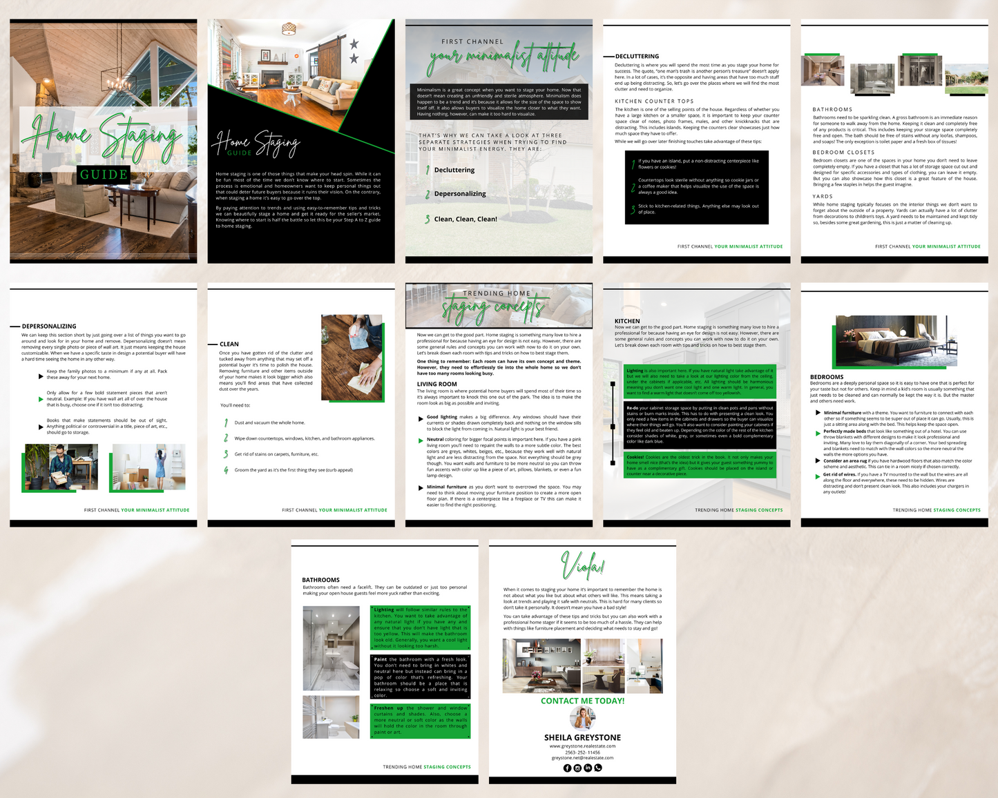 Home Staging Guide | Home Seller Guide | Listing Guide | Real Estate Guide | Real Estate Marketing | Instant Download