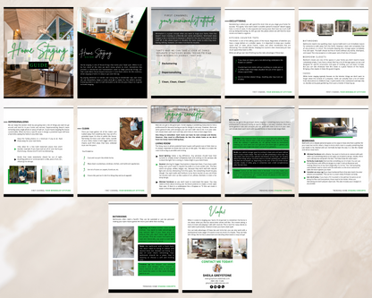 Home Staging Guide | Home Seller Guide | Listing Guide | Real Estate Guide | Real Estate Marketing | Instant Download
