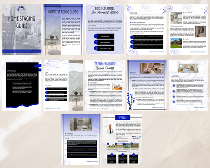 Home Staging Guide | Home Seller Guide | Listing Guide | Real Estate Guide | Real Estate Marketing | Instant Download