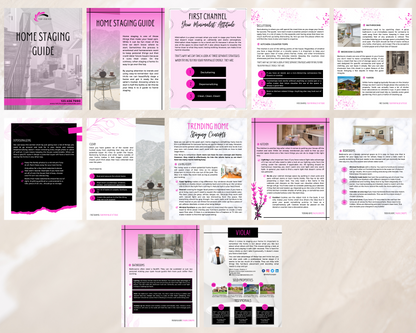 Home Staging Guide | Home Seller Guide | Listing Guide | Real Estate Guide | Real Estate Marketing | Instant Download