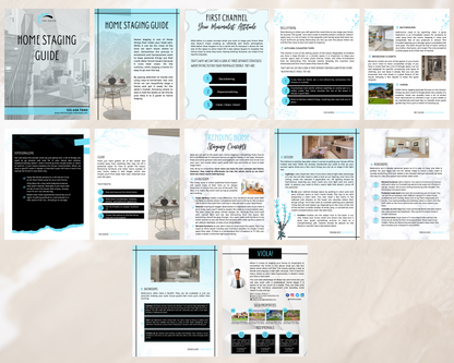 Home Staging Guide | Home Seller Guide | Listing Guide | Real Estate Guide | Real Estate Marketing | Instant Download