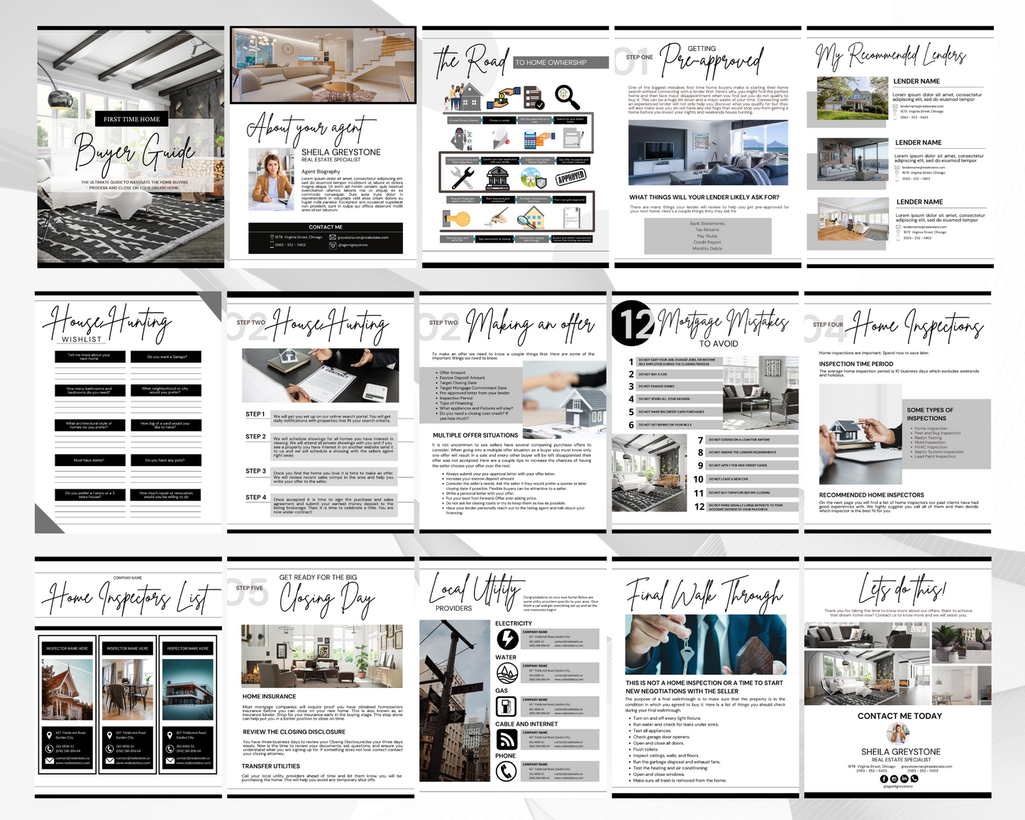 First Home Buyer Presentation Guide Template