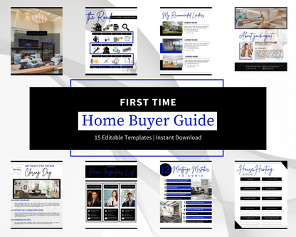 First Home Buyer Presentation Guide Template