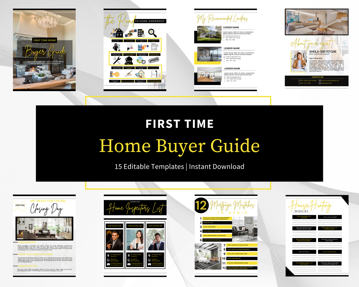 First Home Buyer Presentation Guide Template
