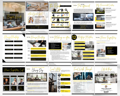 First Home Buyer Presentation Guide Template