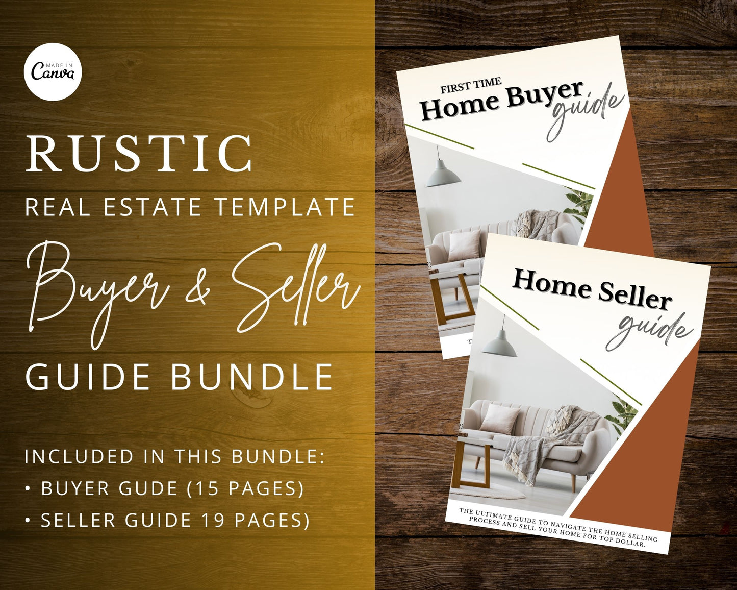 Real Estate Buyer & Seller Guide - Rustic Style