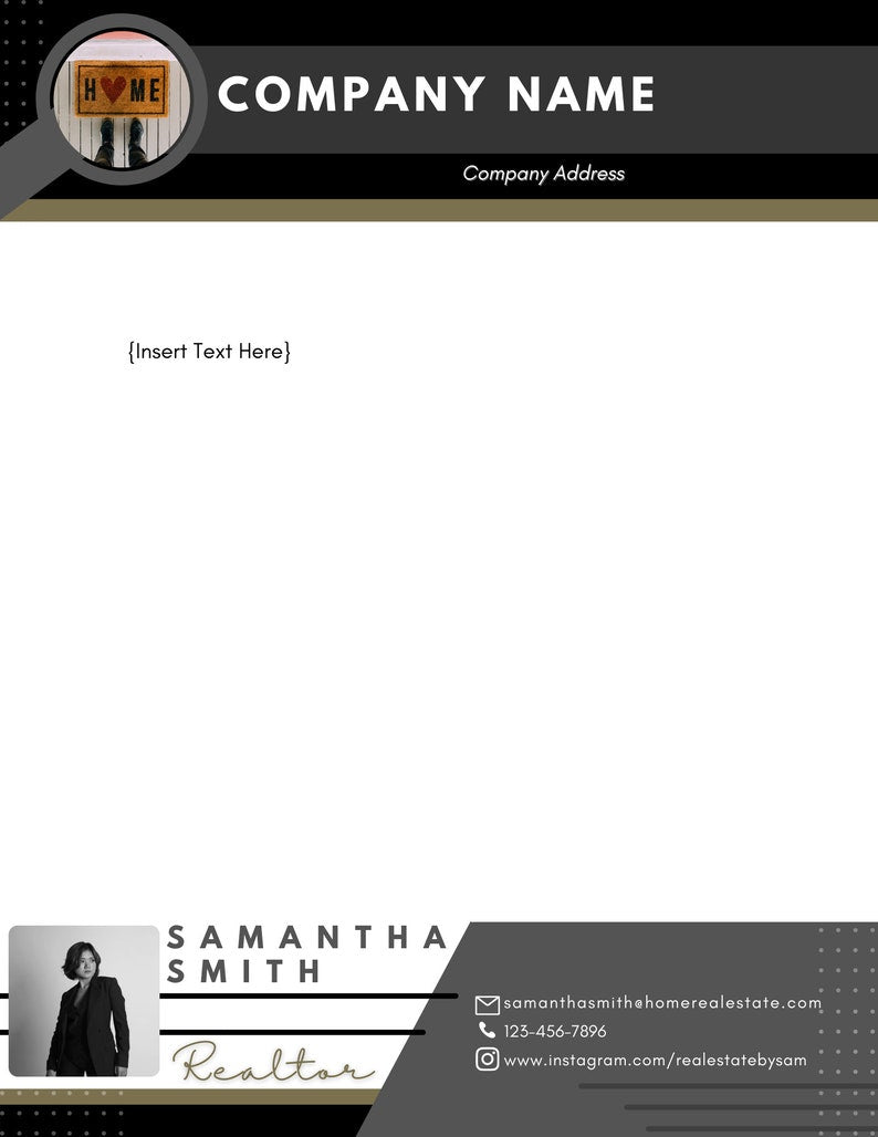 Handwritten Note Template