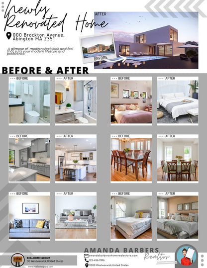 Before and After Flyer - Style 2
