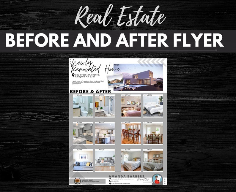 Before and After Flyer - Style 2